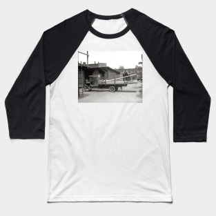 Kelly&#39;s Lumber Yard, 1926. Vintage Photo Baseball T-Shirt